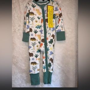 Nwt angel dear convertible romper 3-6 months